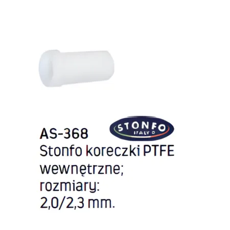 STONFO-KORECZKI PTFE WEWNĘTRZNE 2,3mm